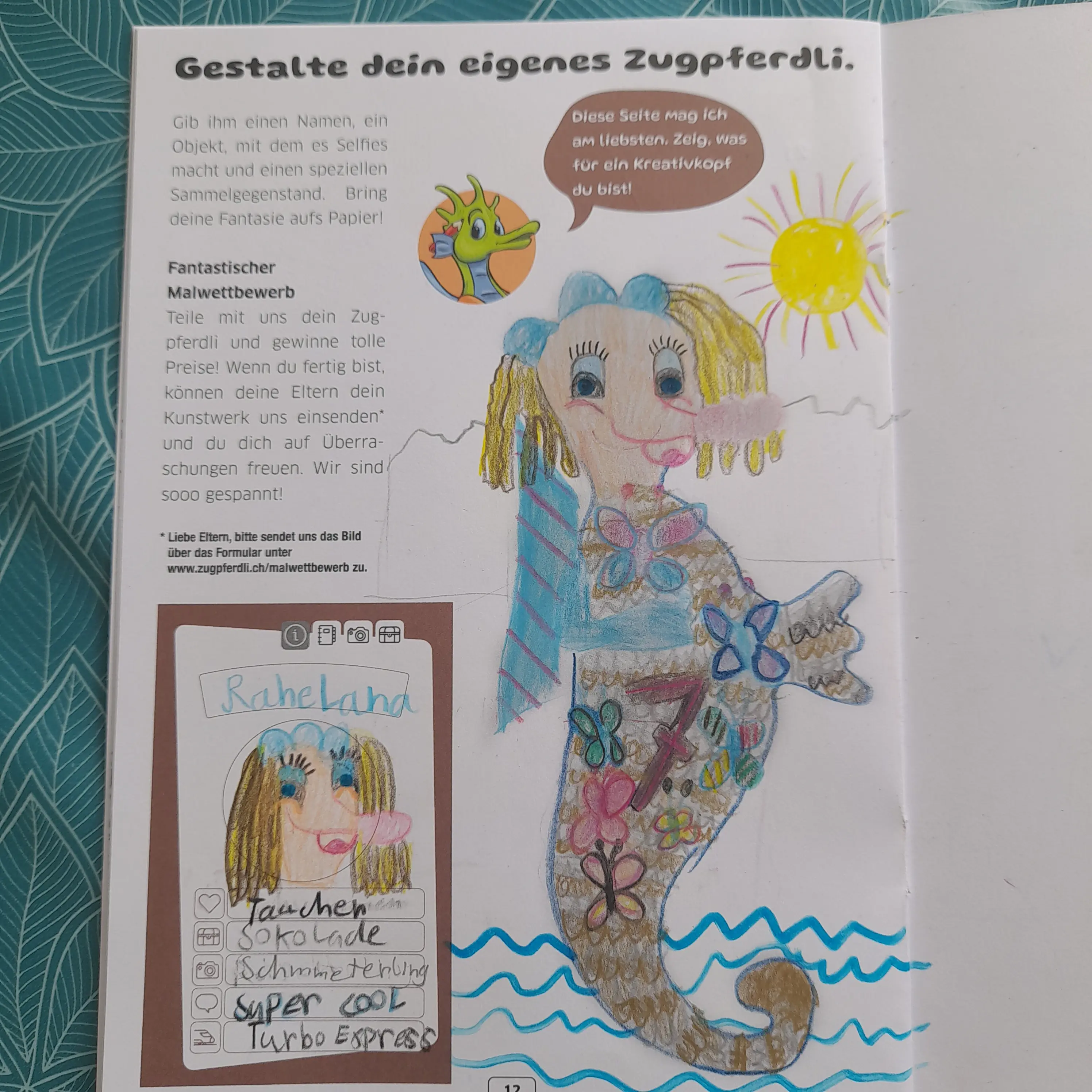Zugpferdli Wettbewerb Rahel